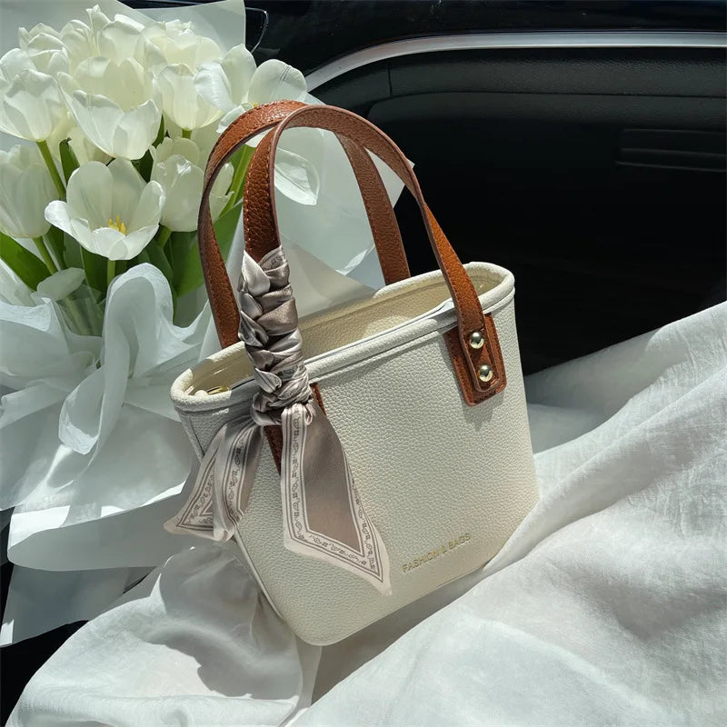 French Women's High-end Handbag Tote Bag