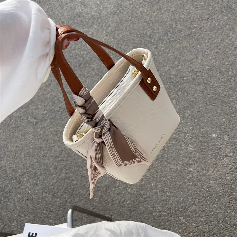 French Women's High-end Handbag Tote Bag