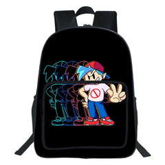 Friday Night Funkin Backpack Music Rhythm Game Print Rucksack Boy Girl Backpack