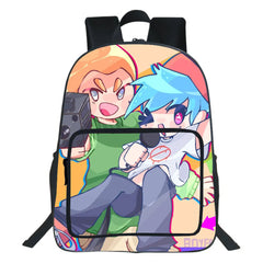 Friday Night Funkin Backpack Teen School Bag 19 Inches Rucksack Unisex Bag