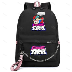 Friday Night Funkin Usb Charging Backpacks Mochila Backpacks