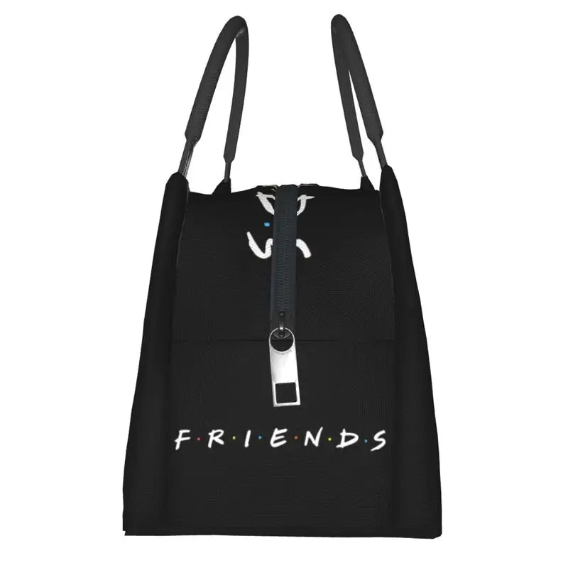 Funny Quote Insulated Lunch Bag TV Show, Work Travel Meal Food Container