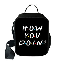 TV Show Portable Lunch Bag Thermal Insulated Student School Food Storage