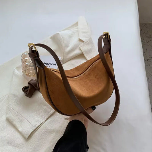 Vintage Bohos Crossboy Bag Frosted PU Leather Shoulder Bag