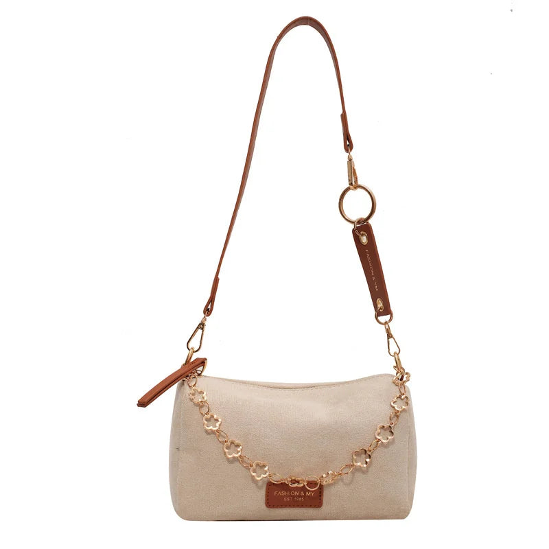 Frosted Pillow Bag Female Autumn Chain Messenger Bag