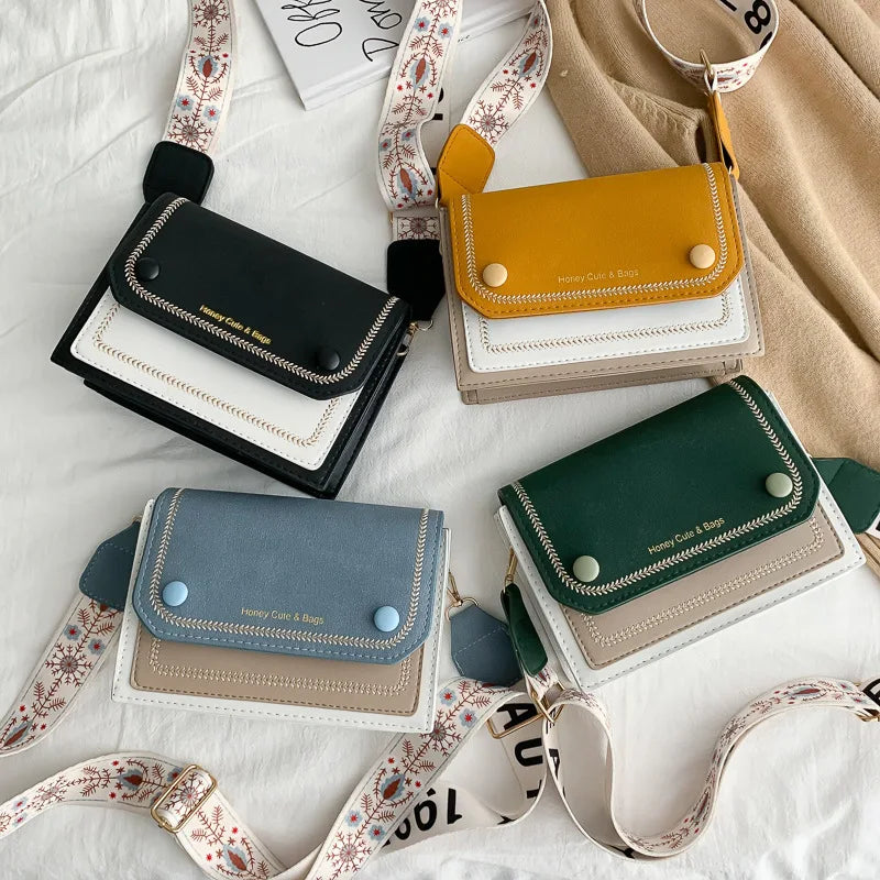 Frosted Small Women's Bag Casual Shoulder Messenger Handbag