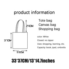 Fruit Market Women Shopper Bags Canvas Tote Handbag Shoulder Shopping Bag