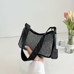 Diamonds Handbag Shoulder Bag for Women Tote Bag Female Dinner Purse