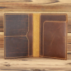 Leather Czech Republic Passport Cover Prague Passport Holder