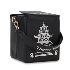 Chinese Takeout Box Purse Crossbody Bag for Women