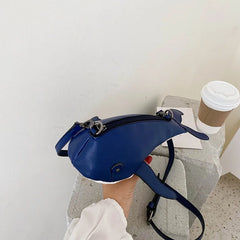 Leather Whale Women Shoulder Bag Purses and Handbags Crossbody Bag