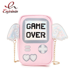 Fun Game Shape Crossbody Bag Purses and Handbags for Women