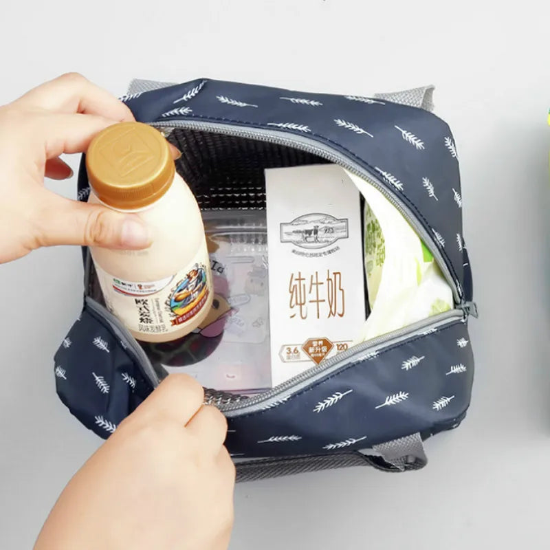 Portable Insulated Lunch Bag Thermal Food Cooler for Women Kids
