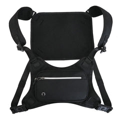 Reflective Chest Rig Bag Functional Tactical Streetwear Vest Bag