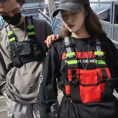 Tactical Chest Rig Bag Streetwear Waist Pack Unisex NB0753