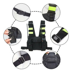 Tactical Chest Rig Bag Streetwear Waist Pack Unisex NB0753