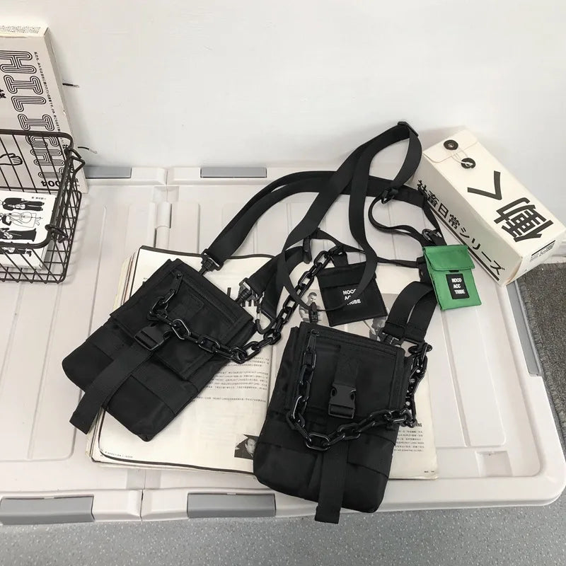 Tactical Techwear Waist Bag Men Women Harajuku Sling Crossbody