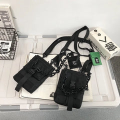 Tactical Techwear Waist Bag Waterproof Fanny Pack