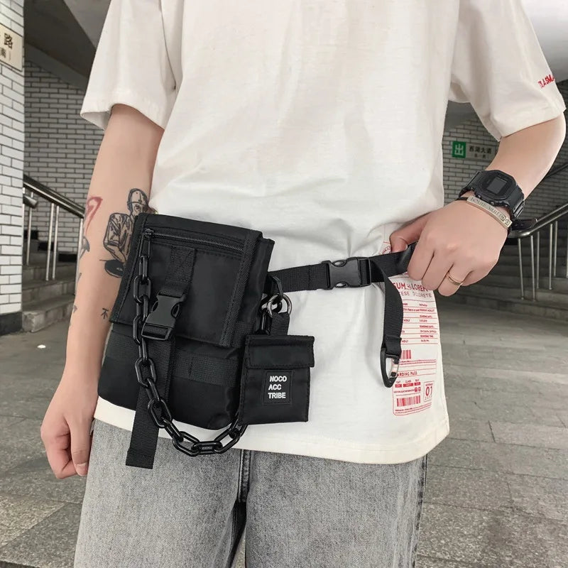 Tactical Techwear Waist Bag Men Women Harajuku Sling Crossbody