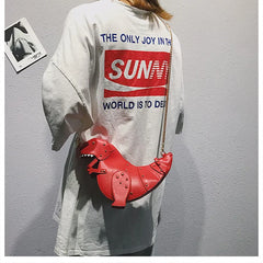 Funny 3D Dinosaur Crossbody Bag for Women Girls