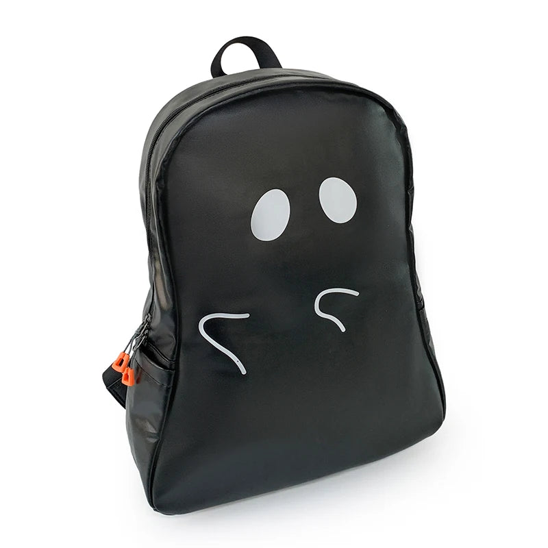 Funny Backpacks Women Tourist Casual Waterproof PU Fabric Large Capacity