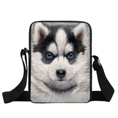 Funny Bad Puppy Dog Messenger Bag Women Handbags Pet Dog Ladies Crossbody Bag