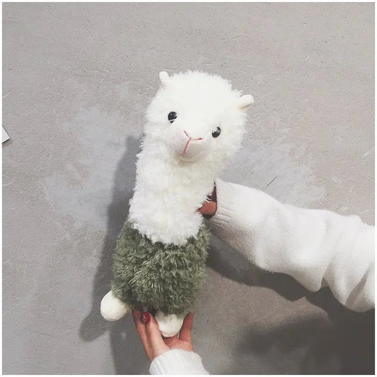 Funny Alpaca Plush Messenger Bag for Women Girls
