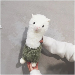 Funny Alpaca Plush Messenger Bag for Women Girls