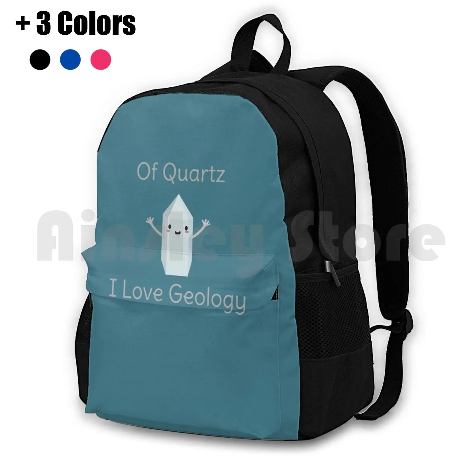 Geology Science Pun Outdoor Hiking Backpack Riding Climbing Sports Bag