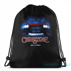Funny Car Christine USB Charge Backpack School bags Travel laptop bag