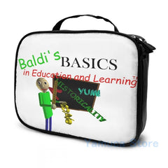 Funny Baldis Basics USB Charge Backpack School Travel Bag