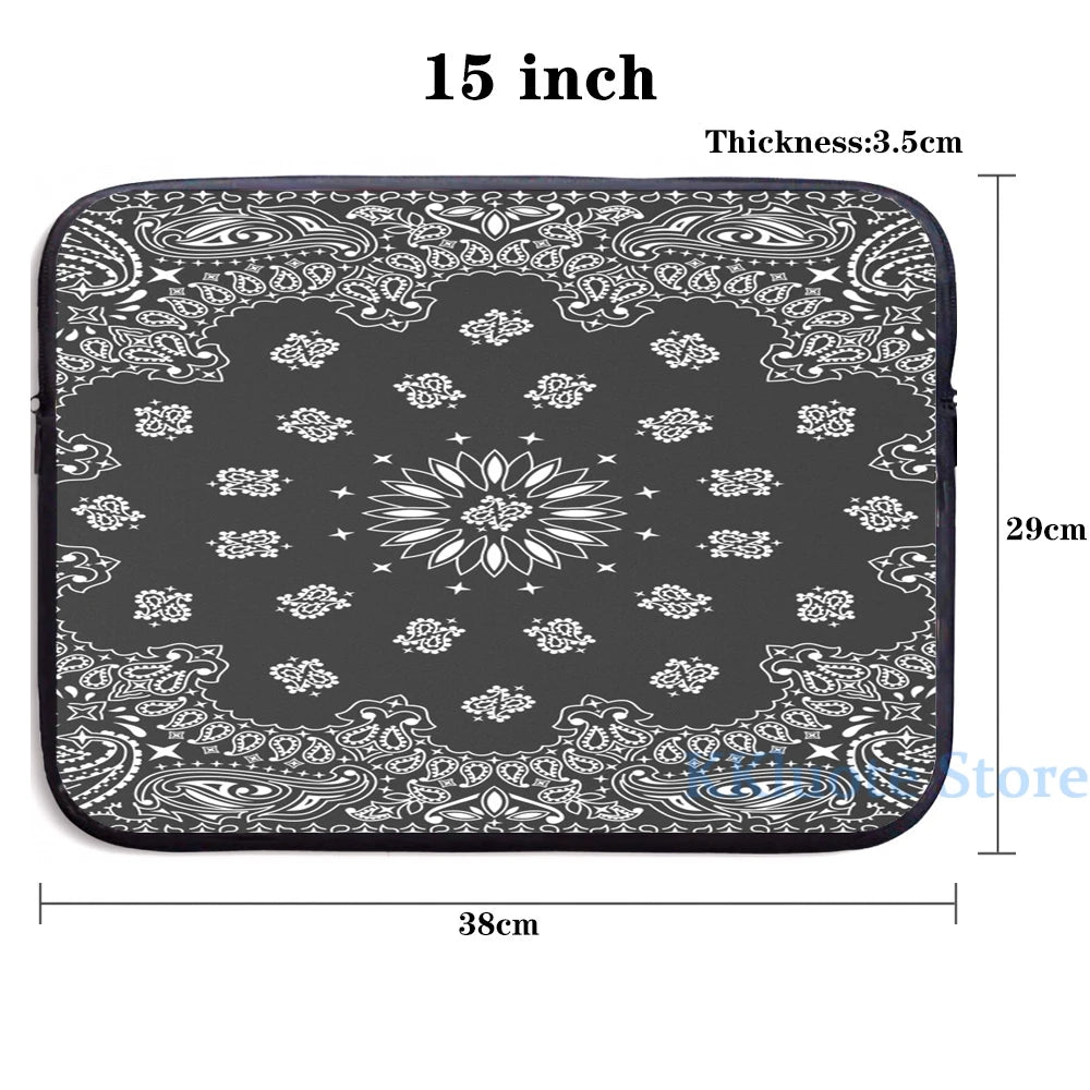 Funny Graphic Bandana USB Charge Backpack Men Women Travel Laptop Bag