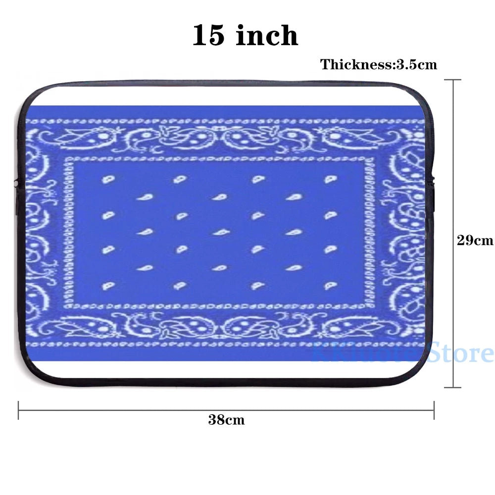 Funny Graphic Print Bandana USB Charge Backpack for Men and Women