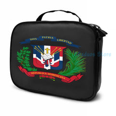 Dominican Republic Coat of Arms USB Charge Backpack