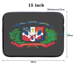 Dominican Republic Coat of Arms USB Charge Backpack