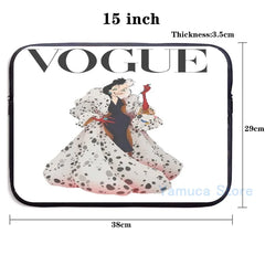 Graphic Print Cruella USB Charge Backpack Men Women Bag Travel Laptop Bag
