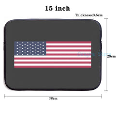 USA Flag Graphic Print USB Charge Backpack