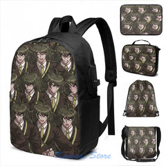 Gonta Gokuhara USB Charge Backpack School Travel Laptop Bag