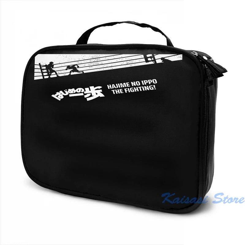 Hajime no Ippo Final Blow USB Charge Backpack Men Women School Travel Laptop Bag