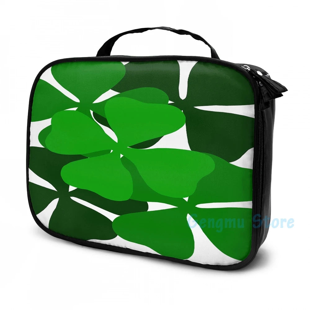 Ireland Shamrocks USB Charge Backpack Men Women School Travel Laptop Bag