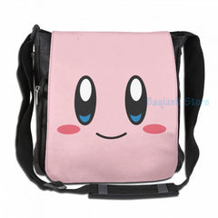 Kirbys Face USB Charge Backpack Men Women Travel Laptop Bag