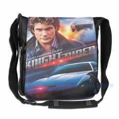 Knight Rider Hasselhoff USB Charge Backpack Men Women School Bag Travel Laptop B