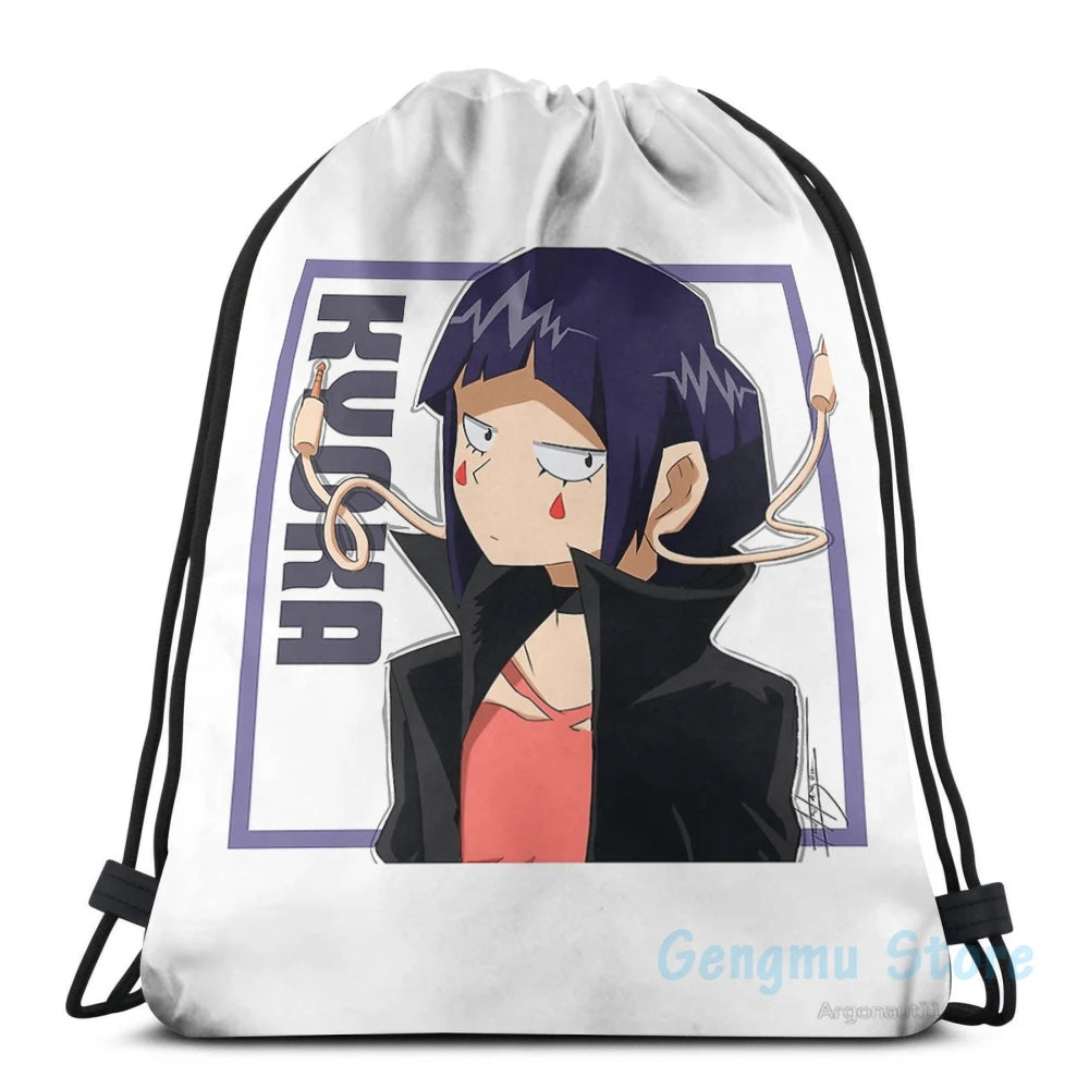 Funny Graphic Kyoka Jiro USB Charge Backpack Men Women School Travel Laptop Bag