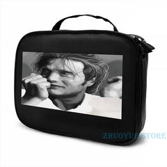 Funny Graphic Print Mads Hannibal USB Charge Backpack School Bag