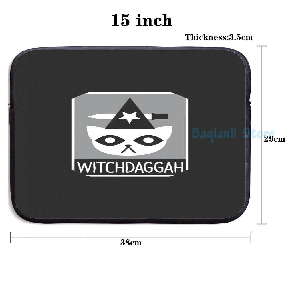 Funny Graphic Print NITW - Witch USB Charge Backpack Men Women Travel Laptop Bag