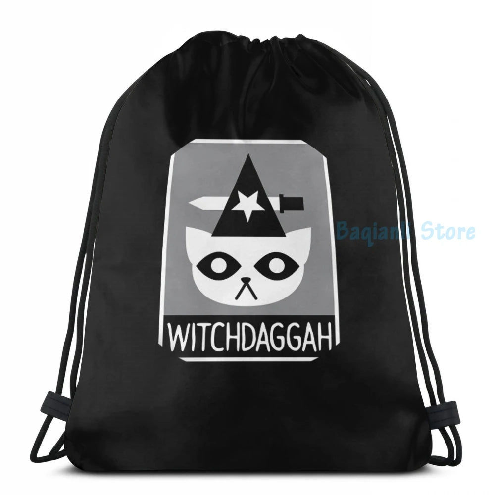 Funny Graphic Print NITW - Witch USB Charge Backpack Men Women Travel Laptop Bag