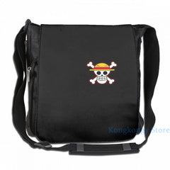 Funny Graphic One Piece USB Backpack Men Women Travel Laptop Bag