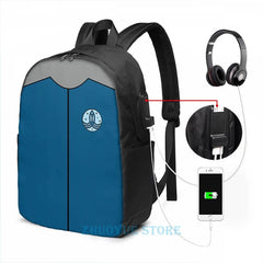 Funny Orville Suit USB Charge Backpack Men Women Travel Laptop Bag