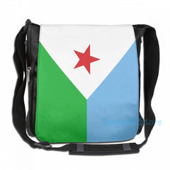 Patriotic Djibouti Flag USB Charge Backpack Men Women Travel Laptop Bag