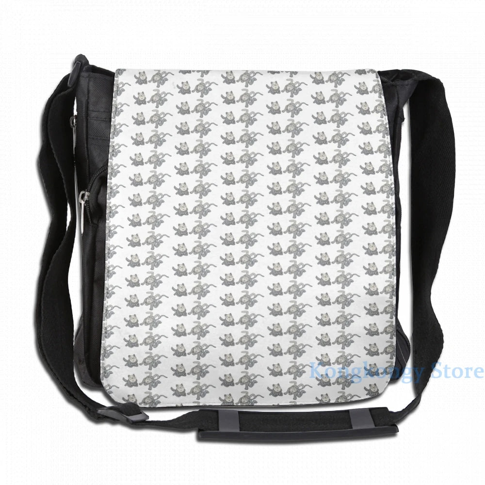 Popee The Performer Graphic Print USB Charge Backpack